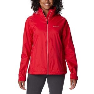 Columbia Switchback III Rain Jacket in Red Lily